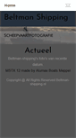 Mobile Screenshot of beltman-shipping.nl